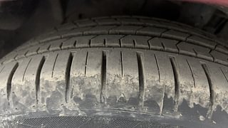 Used 2020 Ford Figo Aspire [2019-2021] Titanium 1.2 Ti-VCT Petrol Manual tyres LEFT FRONT TYRE TREAD VIEW