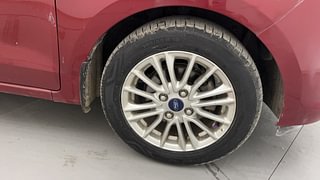 Used 2020 Ford Figo Aspire [2019-2021] Titanium 1.2 Ti-VCT Petrol Manual tyres RIGHT FRONT TYRE RIM VIEW