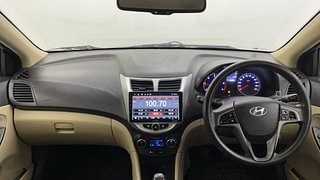 Used 2017 Hyundai Fluidic Verna 4S [2015-2017] 1.6 CRDi SX Diesel Manual interior DASHBOARD VIEW