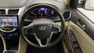 Used 2017 Hyundai Fluidic Verna 4S [2015-2017] 1.6 CRDi SX Diesel Manual interior STEERING VIEW