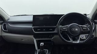 Used 2020 Kia Seltos HTX G Petrol Manual interior DASHBOARD VIEW