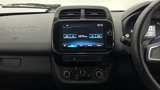 Used 2021 renault Kwid 1.0 RXT Opt Petrol Manual interior MUSIC SYSTEM & AC CONTROL VIEW