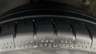 Used 2022 Kia Sonet GTX Plus 1.5 AT Diesel Automatic tyres LEFT FRONT TYRE TREAD VIEW