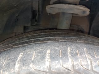 Used 2019 Tata Nexon [2017-2020] XZA Plus AMT Petrol Petrol Automatic tyres LEFT FRONT TYRE TREAD VIEW