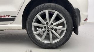 Used 2018 volkswagen Polo Highline Plus 1.0 MPI Petrol Manual tyres LEFT REAR TYRE RIM VIEW