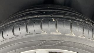 Used 2018 volkswagen Polo Highline Plus 1.0 MPI Petrol Manual tyres LEFT REAR TYRE TREAD VIEW