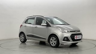 Used 2015 Hyundai Grand i10 Sportz 1.2 Kappa VTVT Petrol Manual exterior RIGHT FRONT CORNER VIEW