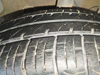 Used 2020 Hyundai New Santro 1.1 Sportz MT Petrol Manual tyres LEFT FRONT TYRE TREAD VIEW