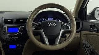 Used 2014 Hyundai Verna [2011-2015] Fluidic 1.6 VTVT SX Petrol Manual interior STEERING VIEW