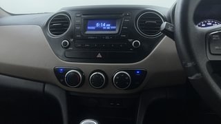 Used 2015 Hyundai Grand i10 Sportz 1.2 Kappa VTVT Petrol Manual interior MUSIC SYSTEM & AC CONTROL VIEW