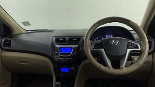 Used 2014 Hyundai Verna [2011-2015] Fluidic 1.6 VTVT SX Petrol Manual interior DASHBOARD VIEW