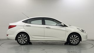 Used 2014 Hyundai Verna [2011-2015] Fluidic 1.6 VTVT SX Petrol Manual exterior RIGHT SIDE VIEW