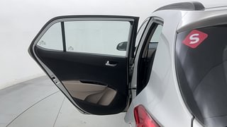 Used 2015 Hyundai Grand i10 Sportz 1.2 Kappa VTVT Petrol Manual interior LEFT REAR DOOR OPEN VIEW