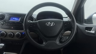 Used 2015 Hyundai Grand i10 Sportz 1.2 Kappa VTVT Petrol Manual interior STEERING VIEW