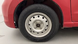 Used 2011 Maruti Suzuki A-Star [2008-2012] Lxi Petrol Manual tyres LEFT FRONT TYRE RIM VIEW