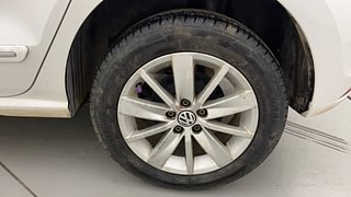 Used 2015 Volkswagen Polo [2014-2020] Highline 1.5 (D) Diesel Manual tyres LEFT REAR TYRE RIM VIEW