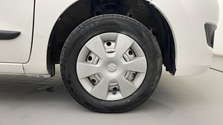 Used 2014 Maruti Suzuki Wagon R 1.0 [2010-2019] LXi Petrol Manual tyres RIGHT FRONT TYRE RIM VIEW