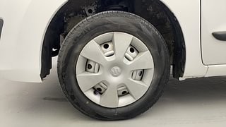Used 2014 Maruti Suzuki Wagon R 1.0 [2010-2019] LXi Petrol Manual tyres LEFT FRONT TYRE RIM VIEW