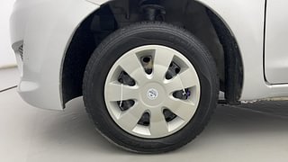 Used 2015 Datsun GO [2014-2019] T Petrol Manual tyres LEFT FRONT TYRE RIM VIEW