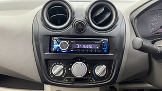 Used 2015 Datsun GO [2014-2019] T Petrol Manual interior MUSIC SYSTEM & AC CONTROL VIEW