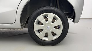 Used 2015 Datsun GO [2014-2019] T Petrol Manual tyres LEFT REAR TYRE RIM VIEW