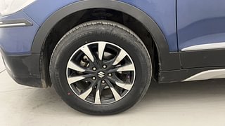 Used 2021 Maruti Suzuki S-Cross Zeta AT Petrol Automatic tyres LEFT FRONT TYRE RIM VIEW
