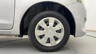Used 2015 Datsun GO [2014-2019] T Petrol Manual tyres RIGHT FRONT TYRE RIM VIEW