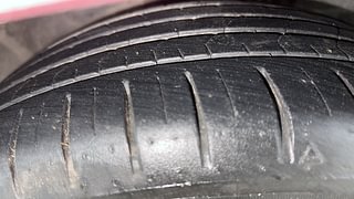 Used 2021 Ford Figo Aspire [2019-2021] Titanium 1.2 Ti-VCT Petrol Manual tyres LEFT FRONT TYRE TREAD VIEW