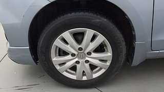 Used 2017 Maruti Suzuki Ertiga [2015-2018] ZXI+ Petrol Manual tyres LEFT FRONT TYRE RIM VIEW