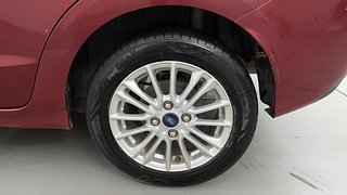 Used 2021 Ford Figo Aspire [2019-2021] Titanium 1.2 Ti-VCT Petrol Manual tyres LEFT REAR TYRE RIM VIEW