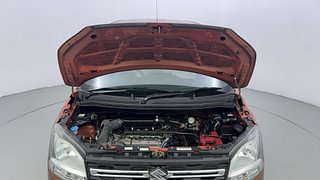 Used 2021 Maruti Suzuki Wagon R 1.0 [2019-2022] LXI CNG Petrol+cng Manual engine ENGINE & BONNET OPEN FRONT VIEW
