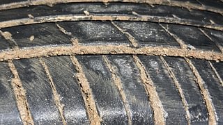 Used 2021 Maruti Suzuki Wagon R 1.0 [2019-2022] LXI CNG Petrol+cng Manual tyres RIGHT FRONT TYRE TREAD VIEW