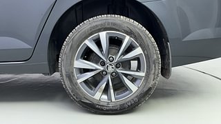 Used 2022 Skoda Slavia Style 1.5L TSI AT Petrol Automatic tyres LEFT REAR TYRE RIM VIEW