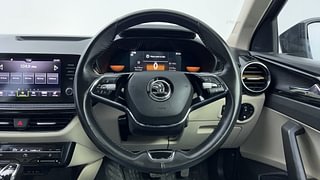 Used 2022 Skoda Slavia Style 1.5L TSI AT Petrol Automatic interior STEERING VIEW