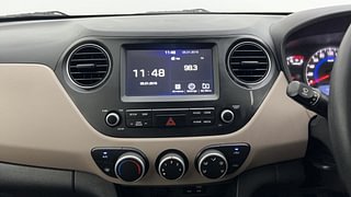 Used 2018 Hyundai Grand i10 Sportz 1.2 Kappa VTVT Petrol Manual interior MUSIC SYSTEM & AC CONTROL VIEW