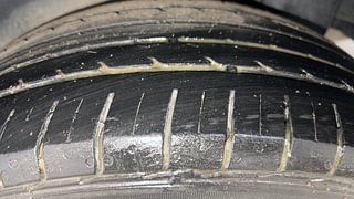 Used 2021 Maruti Suzuki Ciaz Alpha Petrol Petrol Manual tyres LEFT REAR TYRE TREAD VIEW