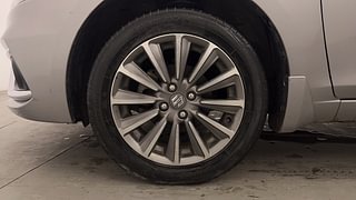 Used 2021 Maruti Suzuki Ciaz Alpha Petrol Petrol Manual tyres LEFT FRONT TYRE RIM VIEW