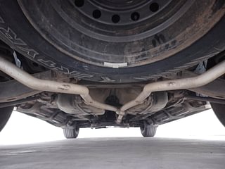 Used 2017 Mahindra XUV500 [2015-2018] W6 Diesel Manual extra REAR UNDERBODY VIEW (TAKEN FROM REAR)