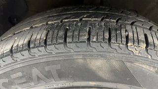 Used 2020 Hyundai New Santro 1.1 Sportz MT Petrol Manual tyres LEFT FRONT TYRE TREAD VIEW