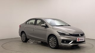 Used 2021 Maruti Suzuki Ciaz Alpha Petrol Petrol Manual exterior RIGHT FRONT CORNER VIEW