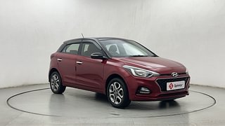 Used 2019 Hyundai Elite i20 [2018-2020] Sportz Plus 1.2 Dual Tone Petrol Manual exterior RIGHT FRONT CORNER VIEW