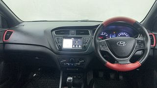 Used 2019 Hyundai Elite i20 [2018-2020] Sportz Plus 1.2 Dual Tone Petrol Manual interior DASHBOARD VIEW