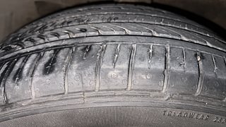 Used 2021 Maruti Suzuki Ciaz Alpha AT Petrol Petrol Automatic tyres LEFT FRONT TYRE TREAD VIEW