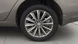 Used 2021 Maruti Suzuki Ciaz Alpha AT Petrol Petrol Automatic tyres LEFT REAR TYRE RIM VIEW
