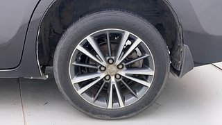 Used 2019 Toyota Corolla Altis [2017-2020] VL CVT Petrol Petrol Automatic tyres LEFT REAR TYRE RIM VIEW