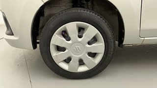 Used 2016 Maruti Suzuki Alto K10 [2014-2019] VXI AMT Petrol Automatic tyres LEFT FRONT TYRE RIM VIEW