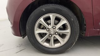 Used 2015 Hyundai Grand i10 [2013-2017] Asta 1.2 Kappa VTVT (O) Petrol Manual tyres LEFT FRONT TYRE RIM VIEW