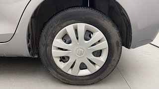 Used 2013 Maruti Suzuki Swift Dzire VXI Petrol Manual tyres LEFT REAR TYRE RIM VIEW