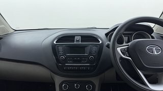 Used 2016 Tata Tiago XZ W/O Alloy Petrol Manual interior MUSIC SYSTEM & AC CONTROL VIEW