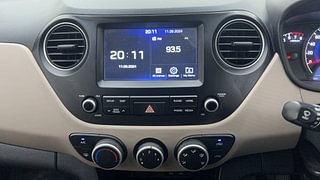 Used 2018 Hyundai Grand i10 [2017-2020] Sportz (O) 1.2 kappa VTVT Petrol Manual interior MUSIC SYSTEM & AC CONTROL VIEW